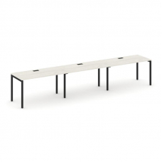 Style Project Рабочая станция 1 сторон. SN-4P.ORS-032 Дуб Наварра/Металл Черный 3540*600*750