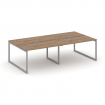 Style Project Рабочая станция 2-х сторон. SN-4O.DRS-031 Дуб Табак/Металл Серый 1960*1232*750