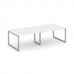 Style Project Стол переговорный SN-4O.SPRG-042.3 Белый/Металл Серый 2360*1180*750