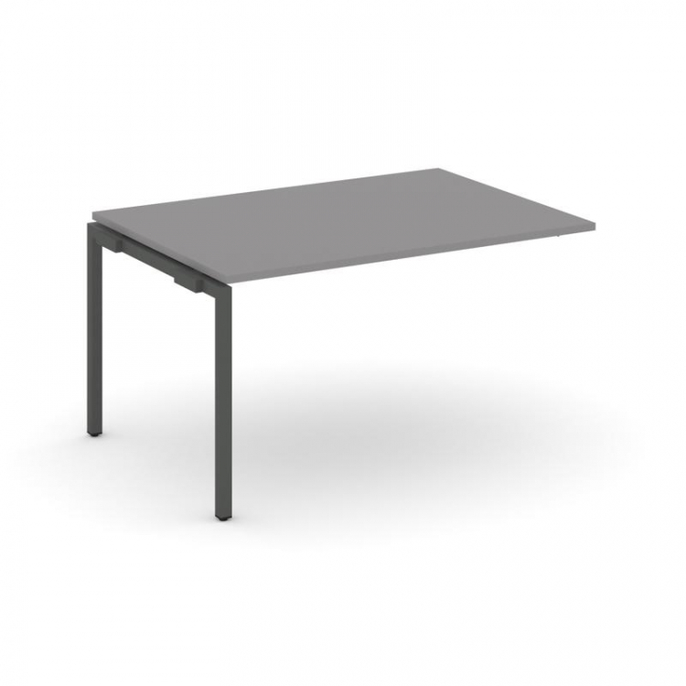 Стайл Проджект Проходной наборный элемент переговорного стола SN-4P.NSPRG-003.3 Серый Пепел/Металл А