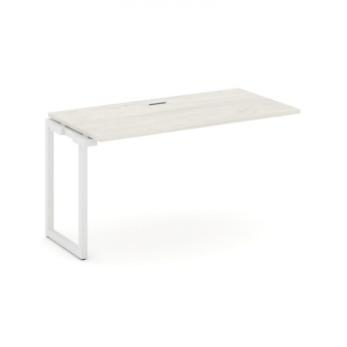 Style Project Проходной наб. элем. SN-4O.ONRS-022 Дуб Наварра/Металл Белый 1180*800*750