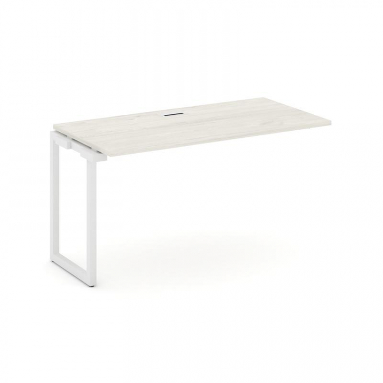 Style Project Проходной наб. элем. SN-4O.ONRS-022 Дуб Наварра/Металл Белый 1180*800*750