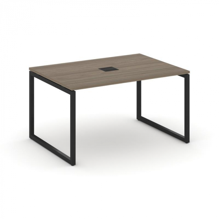 Style Project Стол переговорный SN-4O.SPRG-004 Вяз Благородный/Металл Черный 1580*980*750