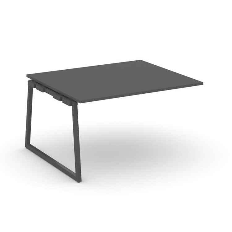 Style Project Проходной наб. элем. перег. стола SN-4T1.NSPRG-032.3 Антрацит/Металл Антрацит 1180*118