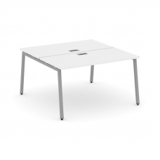 Style Project Рабочая станция 2-х сторон. SN-4A.DRS-024 Белый/Металл Серый 1580*1632*750