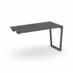 Style Project Стол-приставка к опор. элем. SN-4T2.OPRS-014 Антрацит/Металл Антрацит/Черный Пластик 1