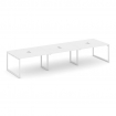 Style Project Стол переговорный SN-4O.SPRG-054 Белый/Металл Белый 4740*1180*750