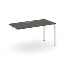 Style Project Стол-приставка к опор. элем. SN-4P.OPRS-014 Антрацит/Металл Белый 1580*700*750