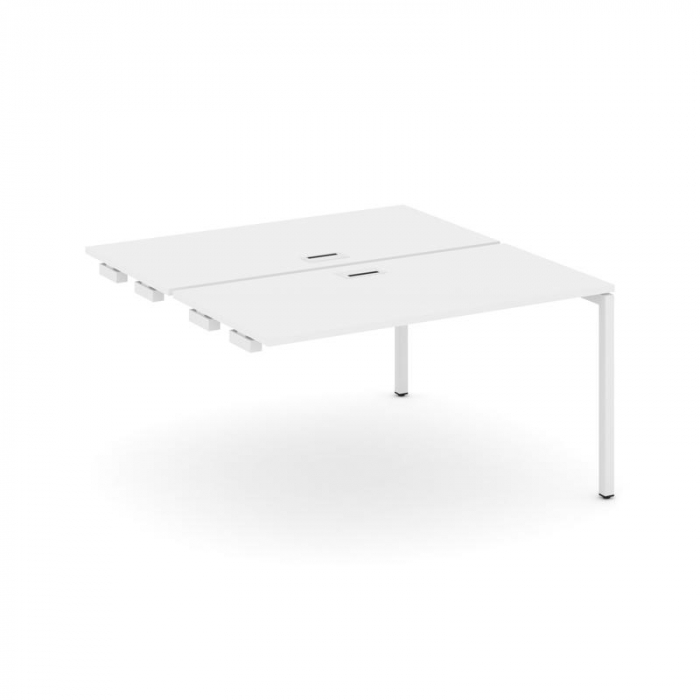 Стайл Проджект Стол-приставка к опор. элем. SN-4P.DPRS-014 Белый/Металл Белый 1580*1432*750