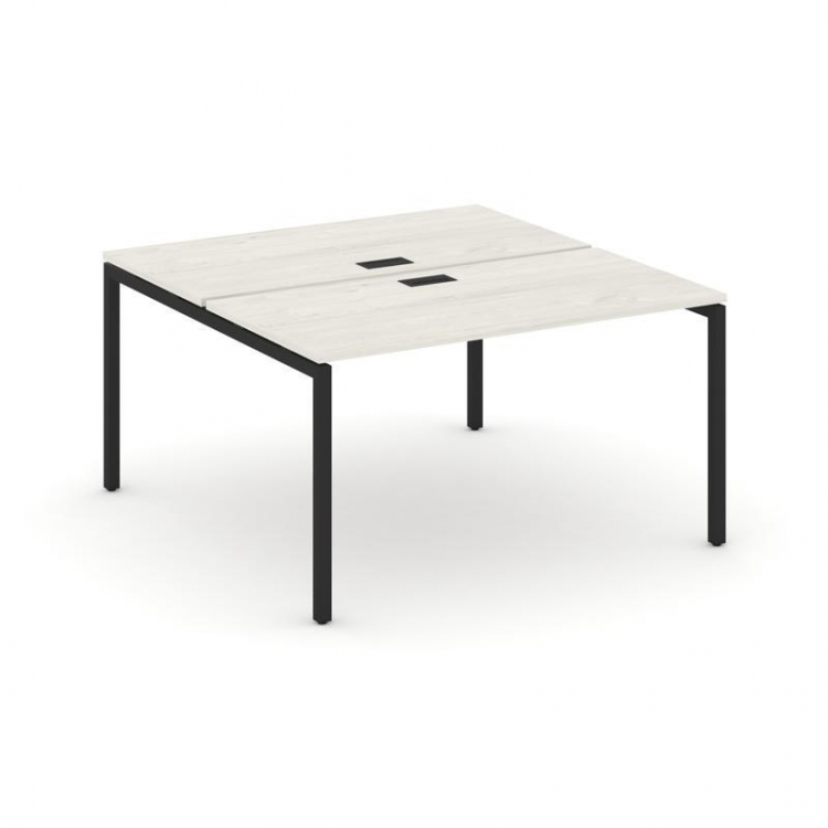 Style Project Рабочая станция 2-х сторон. SN-4P.DRS-022 Дуб Наварра/Металл Черный 1180*1632*750