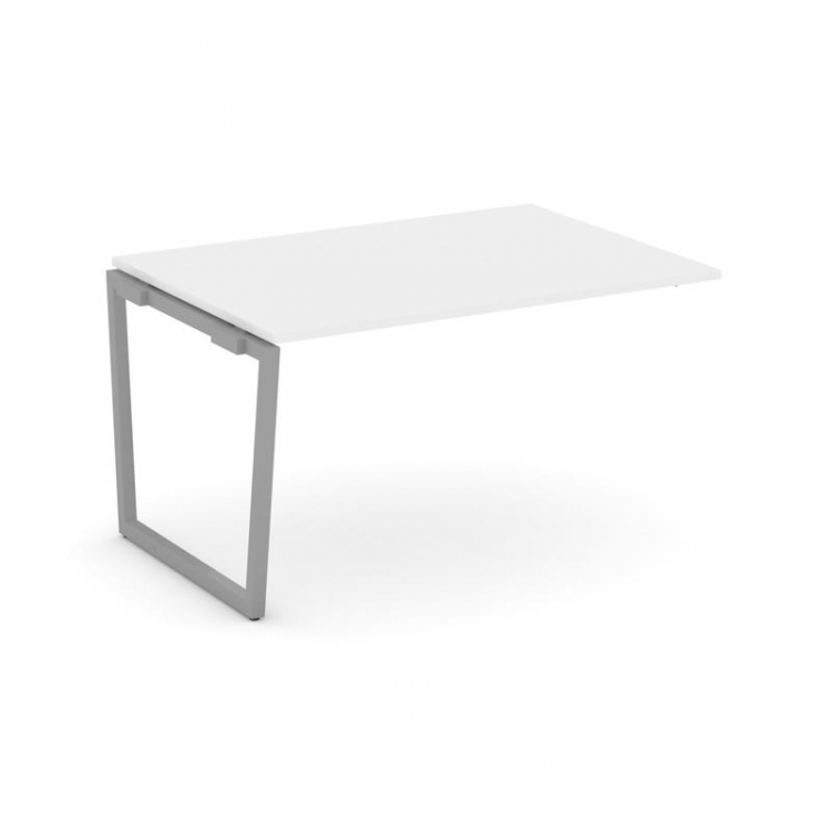 Style Project Проходной наб. элем. перег. стола SN-4T2.NSPRG-001.3 Белый/Металл Серый 980*980*750