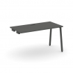 Style Project Стол-приставка к опор. элем. SN-4A.OPRS-013 Антрацит/Металл Антрацит 1380*700*750