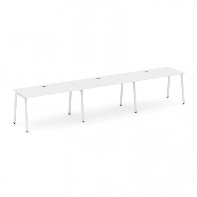 Style Project Рабочая станция 1 сторон. SN-4A.ORS-054 Белый/Металл Белый 4740*800*750