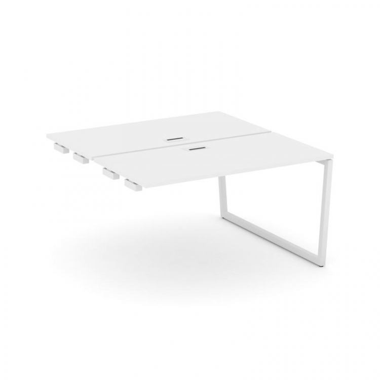 Style Project Стол-приставка к опор. элем. SN-4T2.DPRS-023 Белый/Металл Белый/Заглушка Пластик Белый