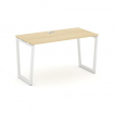 Style Project Стол письменный SN-4T2.SP-002 Акация Лорка/Металл Белый/Заглушка Пластик Белый 1180*60