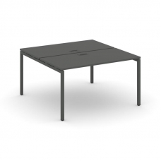 Style Project Рабочая станция 2-х сторон. SN-4P.DRS-013 Антрацит/Металл Антрацит 1380*1432*750