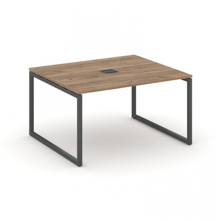 Стайл Проджект Стол переговорный SN-4O.SPRG-032 Дуб Табак/Металл Антрацит 1180*1180*750