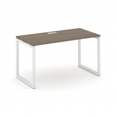 Style Project Стол письменный SN-4O.SP-004 Вяз Благородный/Металл Белый 1580*600*750