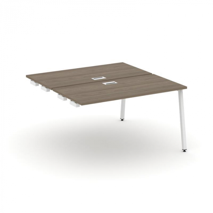 Style Project Стол-приставка к опор. элем. SN-4A.DPRS-024 Вяз Благородный/Металл Белый 1580*1632*750