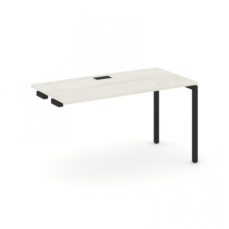 Style Project Стол-приставка к опор. элем. SN-4P.OPRS-014 Дуб Наварра/Металл Черный 1580*700*750