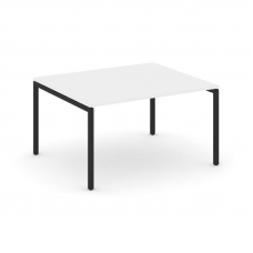 Style Project Стол переговорный SN-4P.SPRG-033.3 Белый/Металл Черный 1380*1180*750