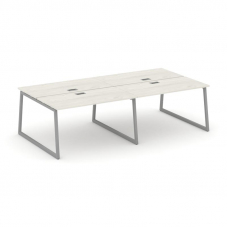 Style Project Рабочая станция 2-х сторон. SN-4T1.DRS-051 Дуб Наварра/Металл Серый/Заглушка Пластик С