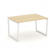 Style Project Стол переговорный SN-4T2.SPRG-001.3 Акация Лорка/Металл Белый 980*980*750