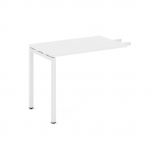 Style Project Брифинг-приставка SN-4P.BR-005 Белый/Металл Белый 1380*600*750