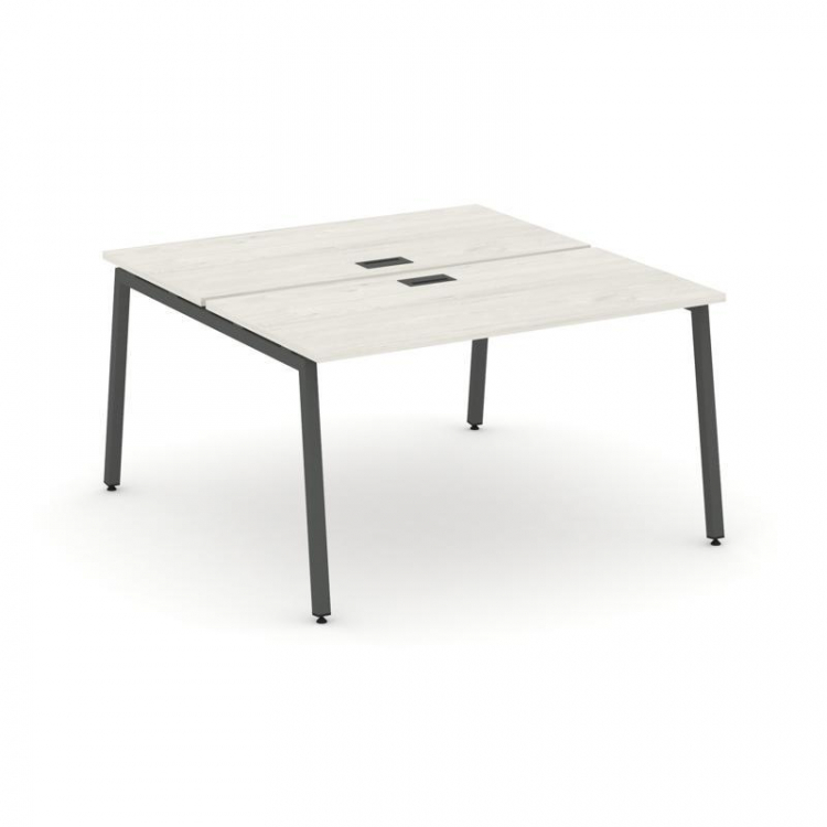 Style Project Рабочая станция 2-х сторон. SN-4A.DRS-004 Дуб Наварра/Металл Антрацит 1580*1232*750