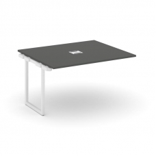 Style Project Проходной наб. элем. перег. стола SN-4O.NSPRG-034 Антрацит/Металл Белый 1580*1180*750