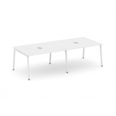 Style Project Стол переговорный SN-4A.SPRG-043 Белый/Металл Белый 2760*1180*750