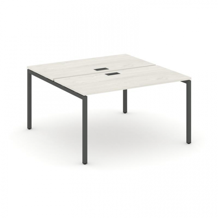 Style Project Рабочая станция 2-х сторон. SN-4P.DRS-004 Дуб Наварра/Металл Антрацит 1580*1232*750