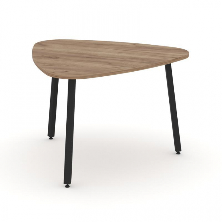 Style Project Стол переговорный SN-4.SPRG-71.3 Дуб Табак/Металл Черный 1200*1200*750