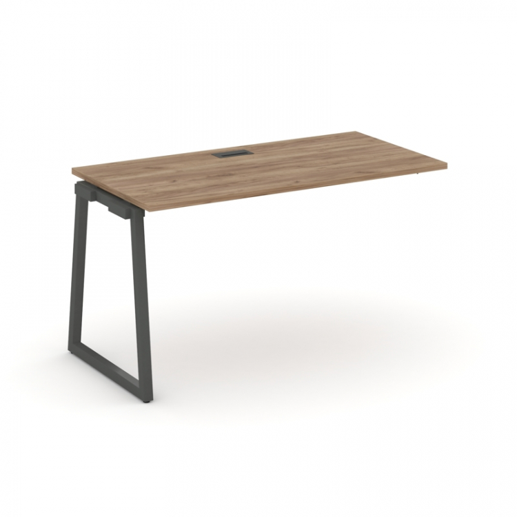 Style Project Проходной наб. элем. SN-4T1.ONRS-003 Дуб Табак/Металл Антрацит/Заглушка Пластик Черный