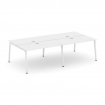 Style Project Рабочая станция 2-х сторон. SN-4A.DRS-044 Белый/Металл Белый 3160*1432*750