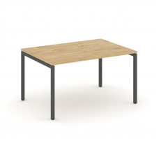 Style Project Стол переговорный SN-4P.SPRG-004.3 Тиквуд Светлый/Металл Антрацит 1580*980*750