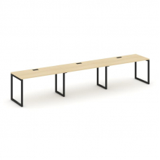 Style Project Рабочая станция 1 сторон. SN-4O.ORS-054 Акация Лорка/Металл Черный 4740*800*750