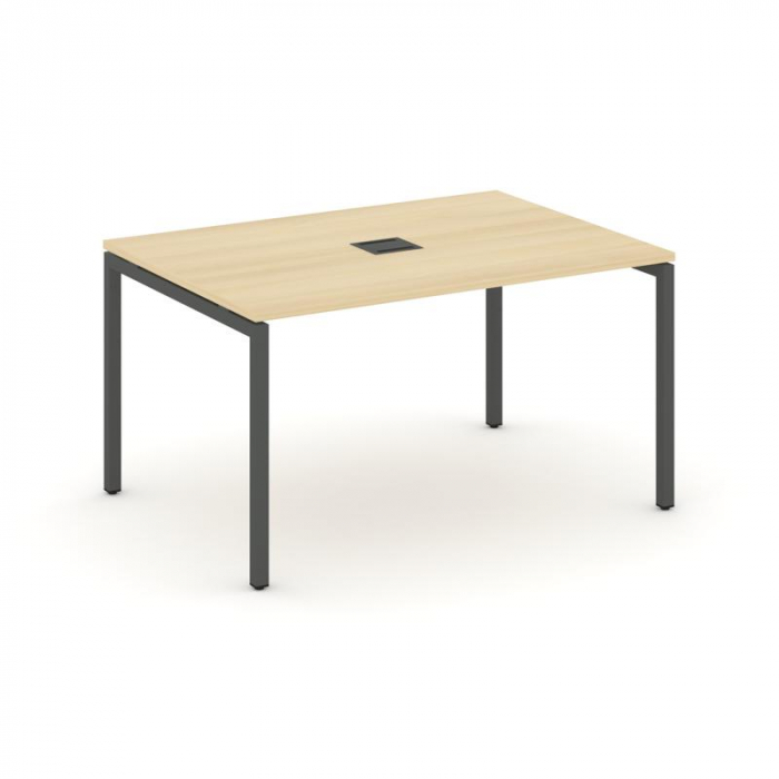 Style Project Стол переговорный SN-4P.SPRG-003 Акация Лорка/Металл Антрацит 1380*980*750