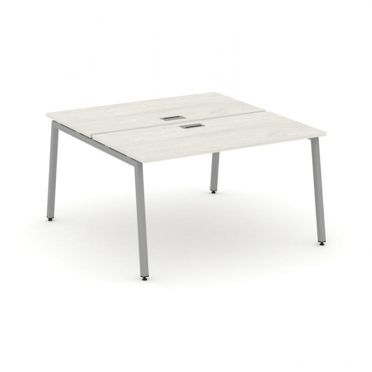 Style Project Рабочая станция 2-х сторон. SN-4A.DRS-022 Дуб Наварра/Металл Серый 1180*1632*750