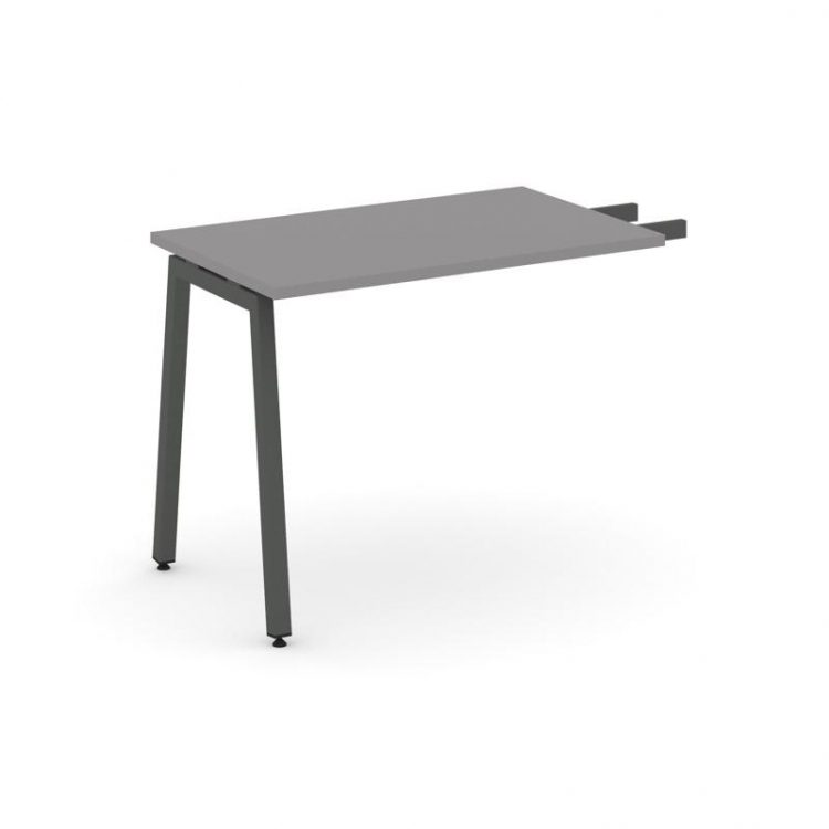 Стайл Проджект Брифинг приставка SN-4A.BR-005 Серый Пепел/Металл Антрацит 1380*600*750