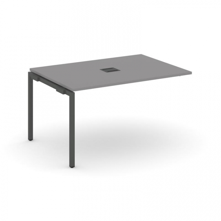 Стайл Проджект Проходной наборный элемент переговорного стола SN-4P.NSPRG-002 Серый Пепел/Металл Ант