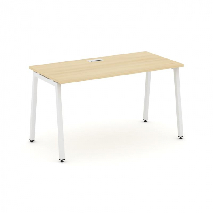 Style Project Стол письменный SN-4A.SP-011 Акация Лорка/Металл Белый 980*700*750