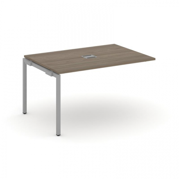 Style Project Проходной наб. элем. перег. стола SN-4P.NSPRG-002 Вяз Благородный/Металл Серый 1180*98