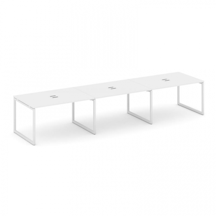 Style Project Стол переговорный SN-4O.SPRG-024 Белый/Металл Белый 4740*980*750