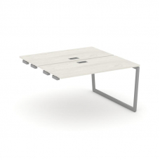Style Project Стол-приставка к опор. элем. SN-4T2.DPRS-001 Дуб Наварра/Металл Серый/Заглушка Пластик