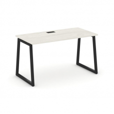 Style Project Стол письменный SN-4T1.SP-002 Дуб Наварра/Металл Черный/Заглушка Пластик Черный 1180*6