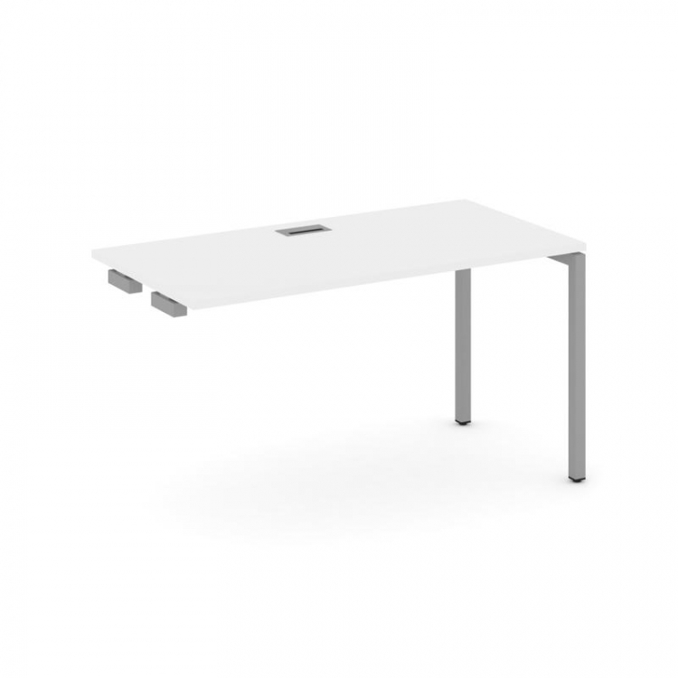 Style Project Стол-приставка к опор. элем. SN-4P.OPRS-012 Белый/Металл Серый 1180*700*750