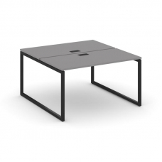 Стайл Проджект Рабочая станция двухсторонняя SN-4O.DRS-011 Серый Пепел/Металл Черный 980*1432*750