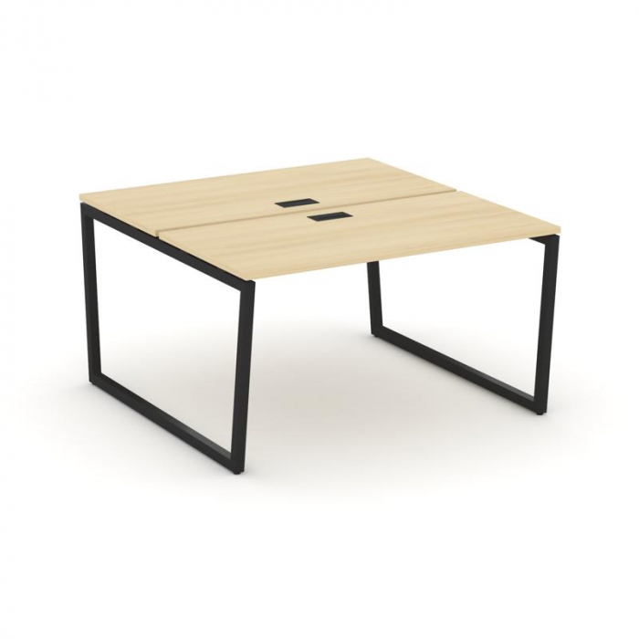 Стайл Проджект Рабочая станция 2-х сторон. SN-4T2.DRS-013 Акация Лорка/Металл Черный/Заглушка Пласти