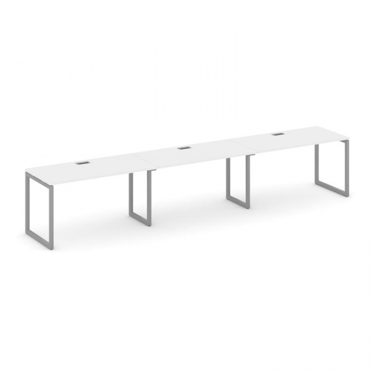 Style Project Рабочая станция 1 сторон. SN-4O.ORS-051 Белый/Металл Серый 2940*800*750